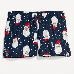 NWT Printed Flannel Pajama Shorts for Women, 2.5-inch inseam